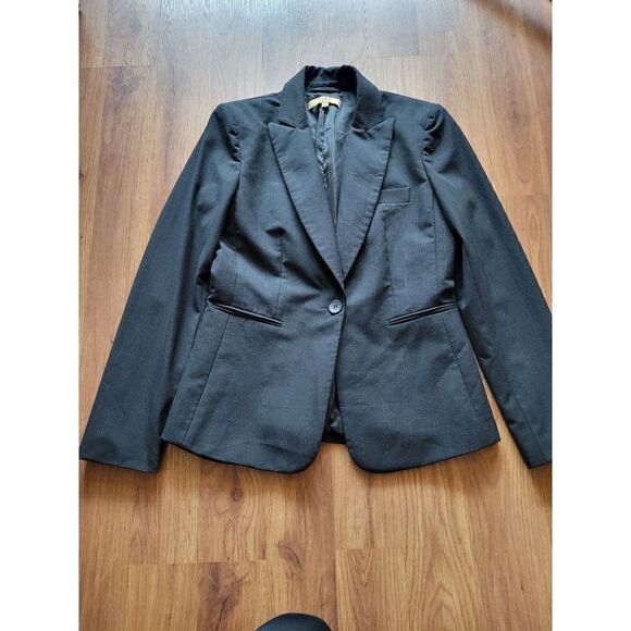 Alex Marie Black Blazer Jacket Career Business Office Interview‎ Size 4 - Picture 1 of 9